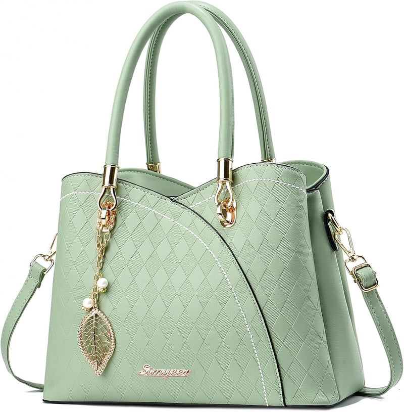 SiMYEER Purses and Handbags Top Handle Satchel Shoulder Bags Messenger Tote Bag for Ladies - Image 1